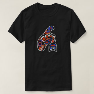 Orca Whale Alaska Haida Tribal Art Native American T Shirt
