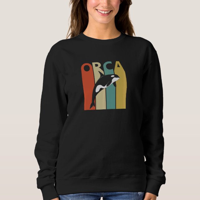 Orca Whale Costume Orca Whale Pul Hoodie T Shirt (Framsida)