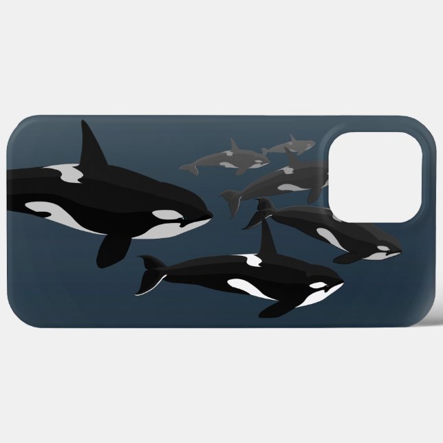 Orca Whale iPhone 6 Fodral Killer Whale Art Fodral (Baksida (horisontell))