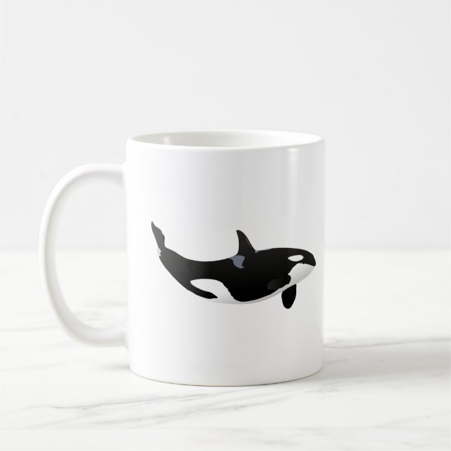 Orca Whale Kaffemugg (Vänster)