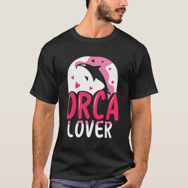 Orca Whale Orcas Sea Protect T Shirt (Framsida)