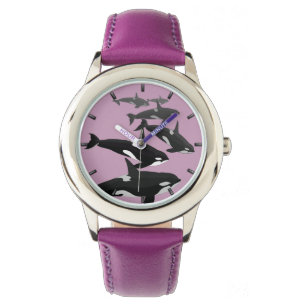 Orca Whale Watch Killer Whale Art Wrist Watch Armbandsur