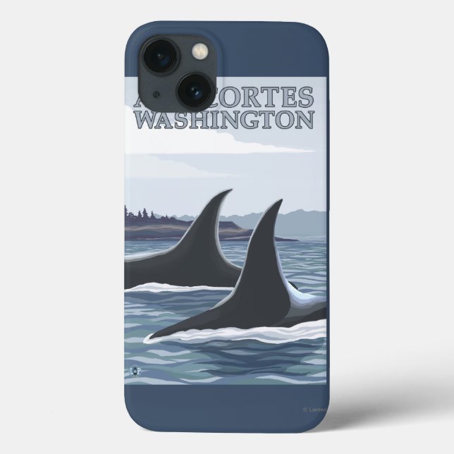 Orca Whales #1 - Anacortes, Washington (Baksida)