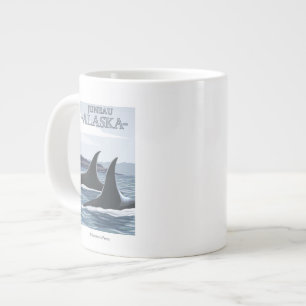 Orca Whales #1 - Juneau, Alaska Jumbo Mugg