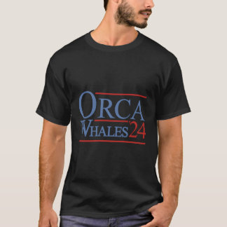 Orca Whales 24 Socialistiskt progressivt Yacht Orc T Shirt