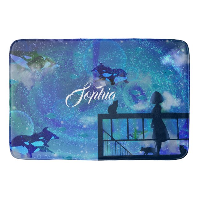 Orca Whales Badrumsmatta (Framsidan)