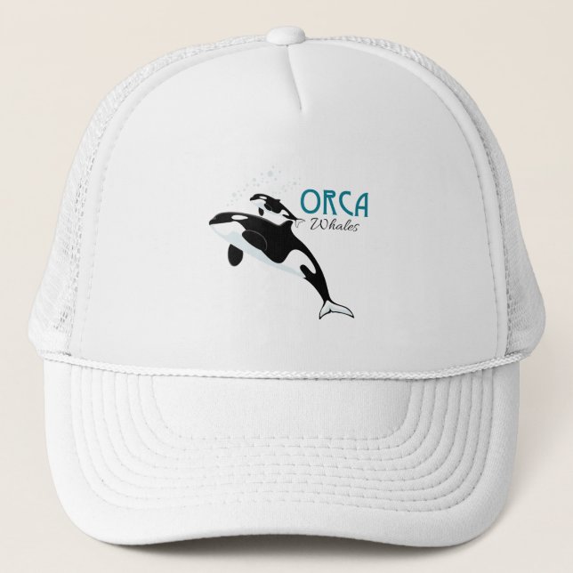 Orca Whales Keps (Framsida)