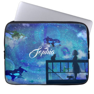 Orca Whales Laptop Fodral