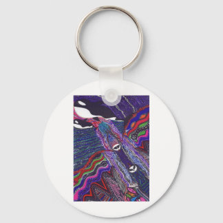 Orca Whales Nyckelring