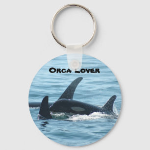 Orcaälskare Keychain Nyckelring
