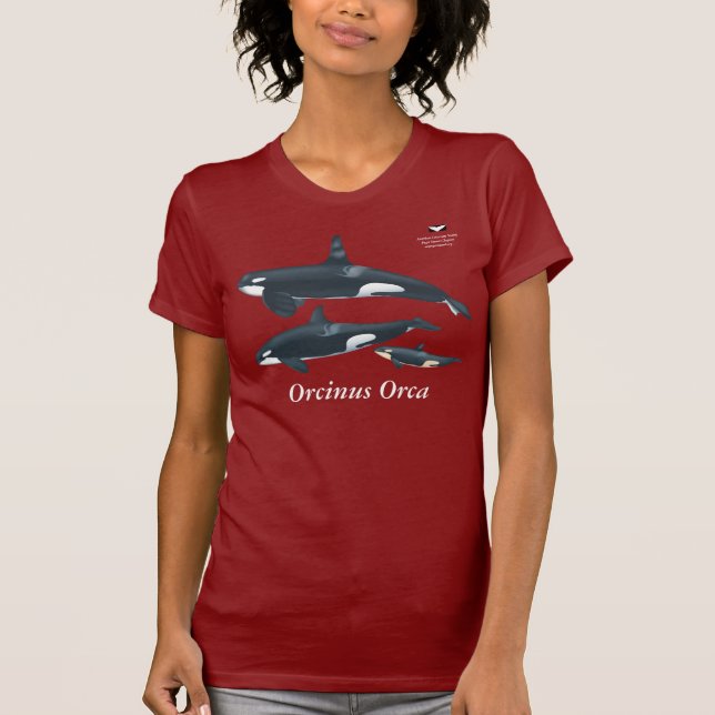 OrcafamiljT-tröja med vetenskapligt namn T Shirt (Framsida)