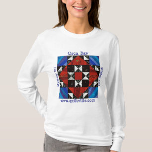 Orcafjärdgåta Quiltville T-shirt