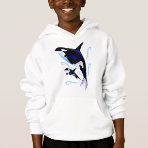 Orcamamma och babyskjorta t-shirt