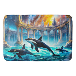 Orcas i Galaxy Castle Design by Rich AMeN Gill Badrumsmatta