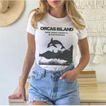 Orcas Island Grunge Aesthetic T-Shirt
