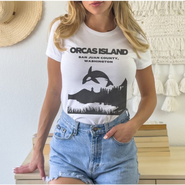 Orcas Island Grunge Aesthetic T-Shirt (Skapare uppladdad)