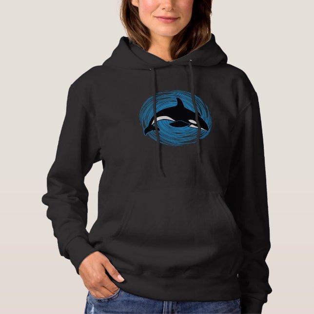 Orcas Killer Whale  For Men and Women T Shirt (Framsida)