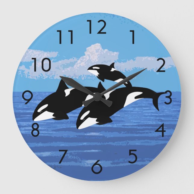 Orcas-klocka Stor Klocka (Framsida)