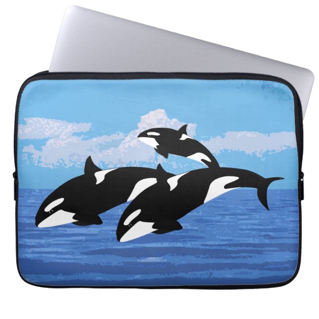 Orcas Neoprene Laptop sleeve 13 tum (Framsidan)