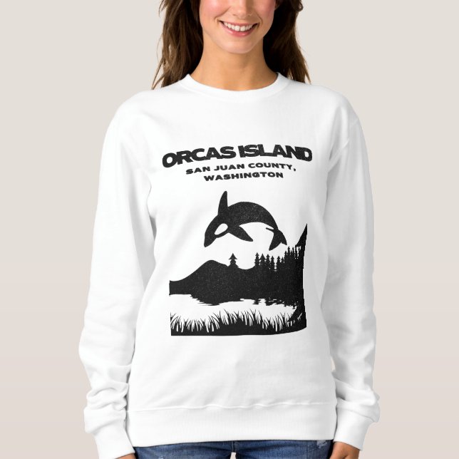 Orcas-öns utomhusHiking Natur T Shirt (Framsida)