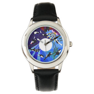 Orcas som stiger armbandsur