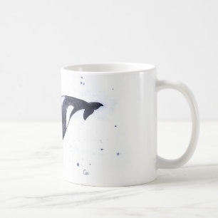Orcaspäckhuggareillustration Kaffemugg