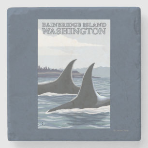 Orcaval #1 - Bainbridge ö, Washington Underlägg Sten