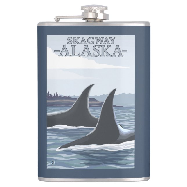 Orcaval #1 - Skagway, Alaska Fickplunta (Framsidan)