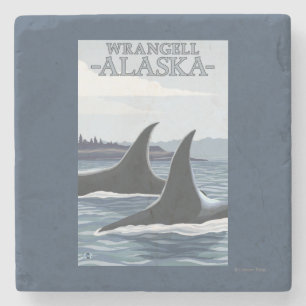 Orcaval #1 - Wrangell, Alaska Underlägg Sten