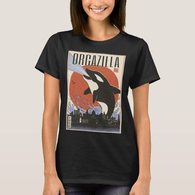 Orcazilla Asien Val T Shirt (Framsida)