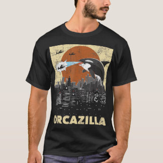 Orcazilla - Havsbiologen Wha vid val Älskare T Shirt