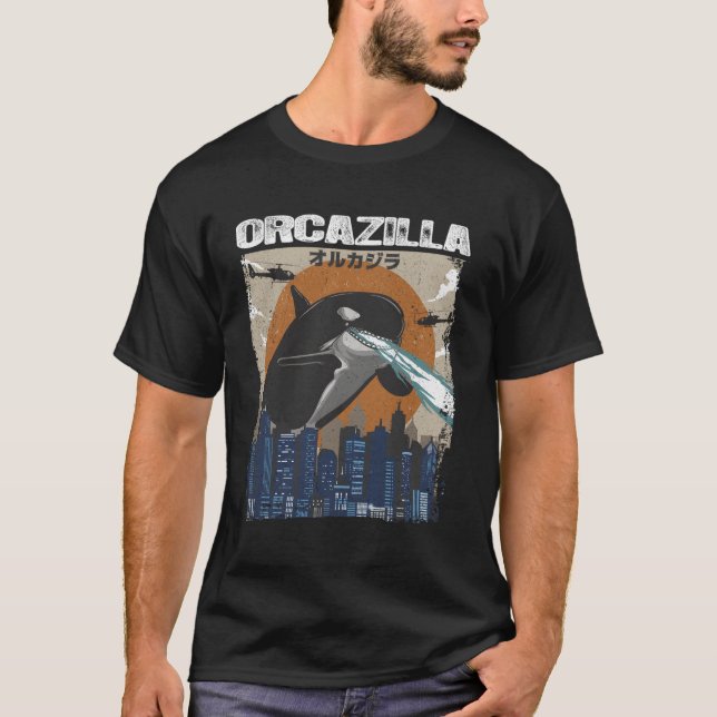Orcazilla T Shirt (Framsida)