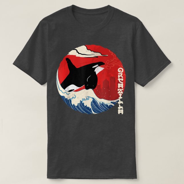 Orcazilla  t shirt (Design framsida)