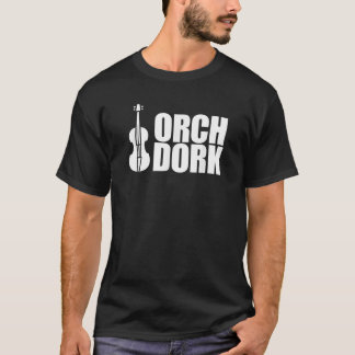 Orch Dork med Violin Cello String Instrument T Shirt