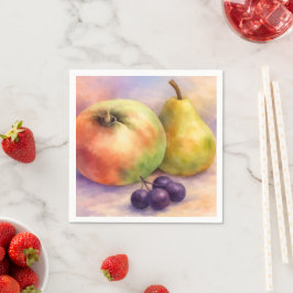 Orchard Harvest Fruit Cocktail Napkins Pappersservett