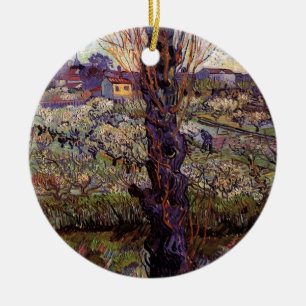 Orchard i Blommar, Arles av Vincent van Gogh Julgransprydnad Keramik