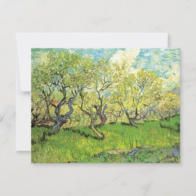Orchard i Blommar av Vincent van Gogh (Framsida)