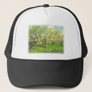Orchard i Blommar Van Gogh-kopia Keps