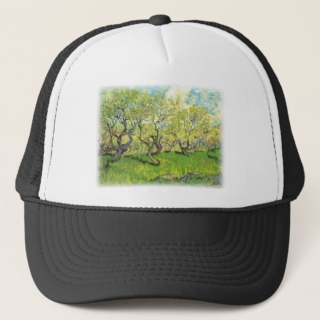 Orchard i Blommar Van Gogh-kopia Keps (Framsida)