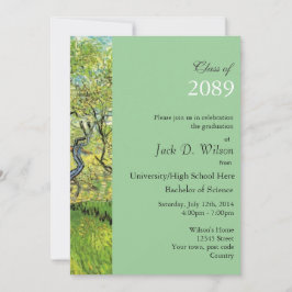 Orchard i Blommar, Van Gogh, studenten Inbjudningar