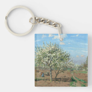 Orchard i Bloom, Louveciennes Camille Pissarro