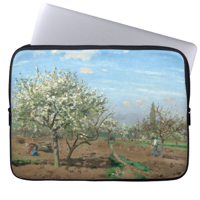 Orchard i Bloom, Louveciennes Camille Pissarro Laptop Fodral (Framsidan)