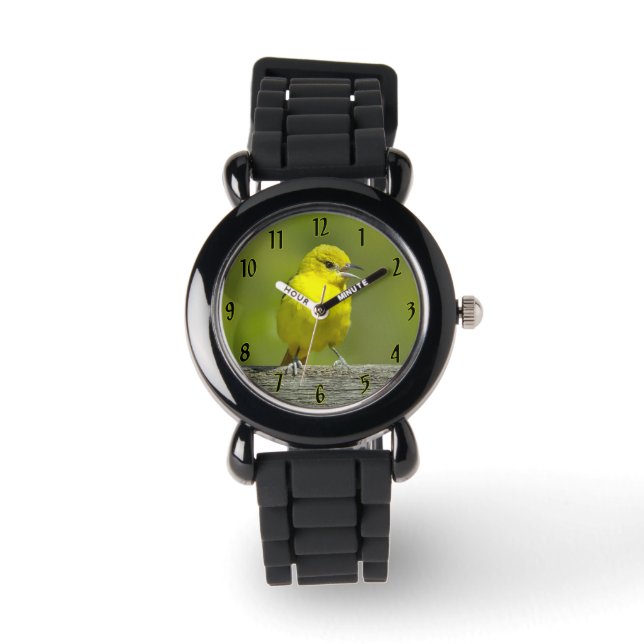 Orchard Oriole - Originalfotografi Armbandsur (Framsida)