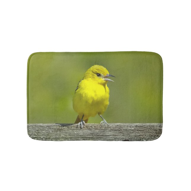 Orchard Oriole - Originalfotografi Badrumsmatta (Framsidan)