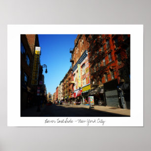 Orchard Street - Lower Öster Side - New York City Poster