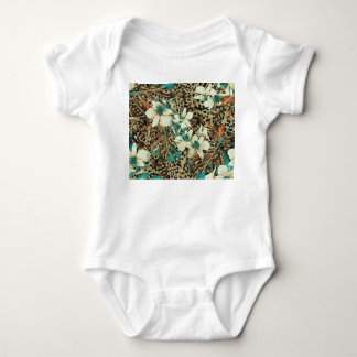 Orchds Blommigt Vattenfärg Sömlös illustration T Shirt