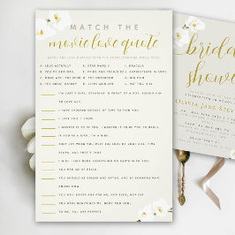 Orchds Möhippa Matcha filmcitat Flygblad