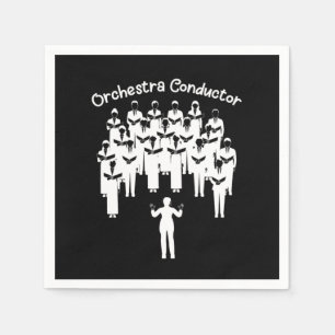 Orchestra Conductor Classical Music Orchestra Gift Pappersservett