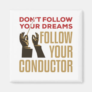 Orchestra Conductor följer med din konduktor Magnet