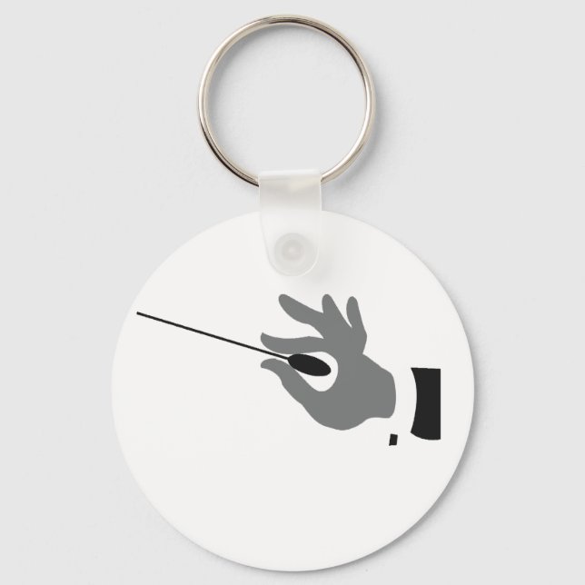 Orchestra Conductor Keychain Nyckelring (Framsida)